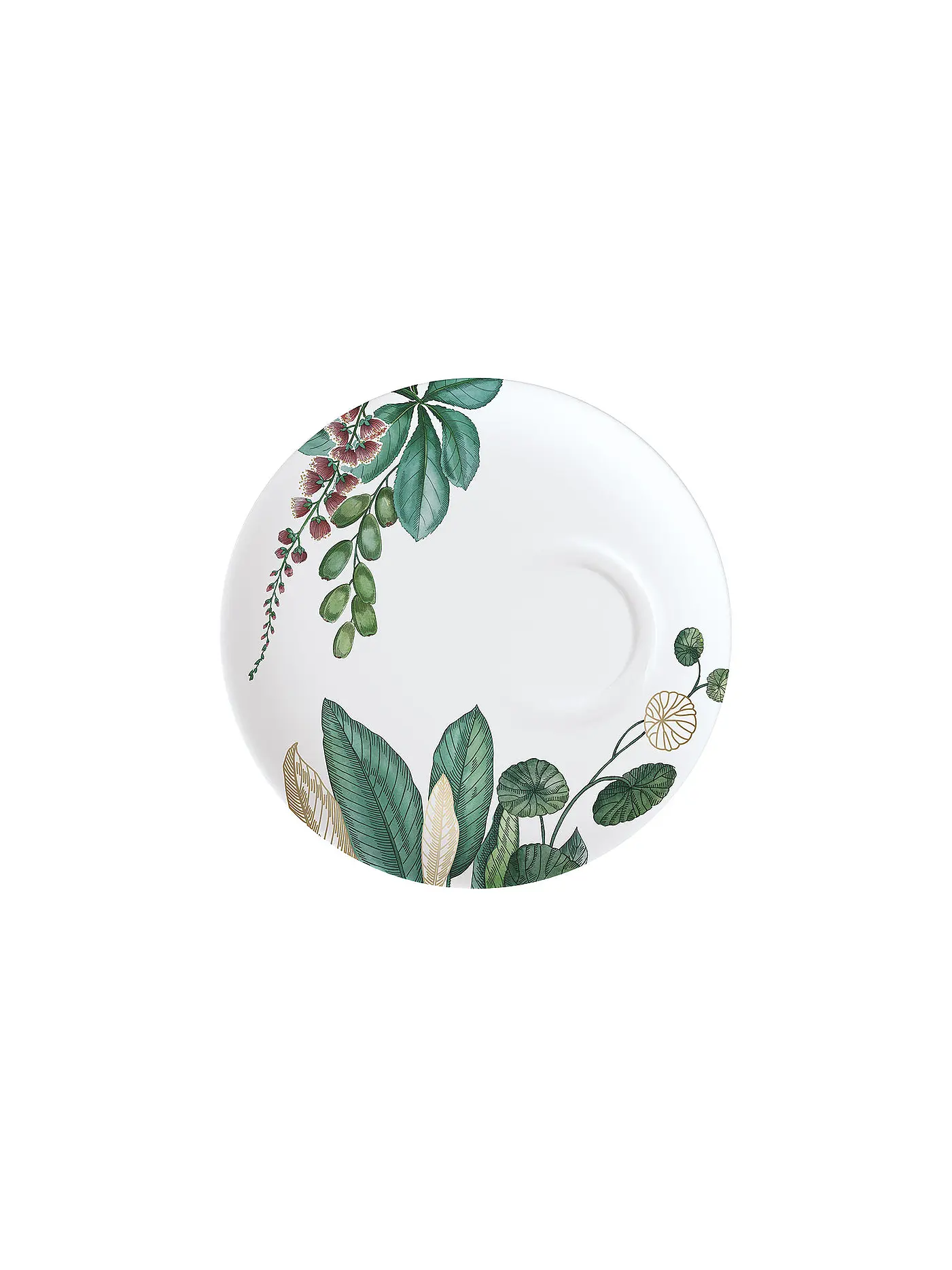 VILLEROY & BOCH SIGNATURE | Mokka-/Espresso Untertasse 14,5x14,5cm Avarua Weiss | 